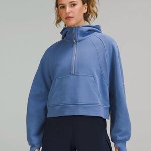 Lululemon Scuba Oversized Half-Zip XS/S- Waterdrop